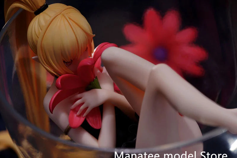 RIBOSE Original Glass Girl -Lily Wine 1/8 Complete Figure PVC Action Figure Anime Model Toys Collection Doll Gift