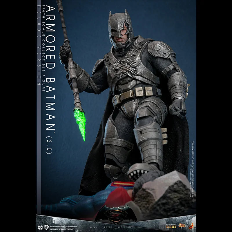 New In Stock Hottoys Ht 1/6 Bvs Armored Batman 2.0 Mms742 Mms743 Alloy Action Figure Kids Toy Birthday Gifts