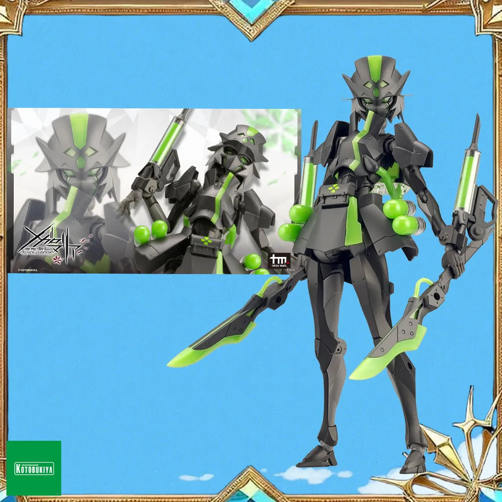 KOTOBUKIYA Megal Maria,CX025 Mephisto, peridot,GreenGrass, anime character assembly model Activity joint collection Gift toy
