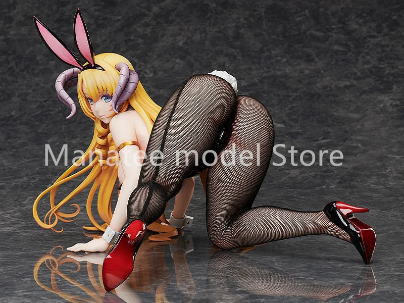 FREEing Original The 7 Deadly Sins Mammon: Bunny Ver. 1/4 PVC Action Figure Anime Model Toys Collection Doll Gift