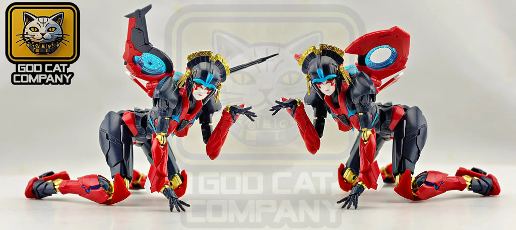 IN STOCK God Cat Company Transformation Wind Scythe Witch Windblade GC-003 Windblade Assembly KO RIOBOT Action Figure