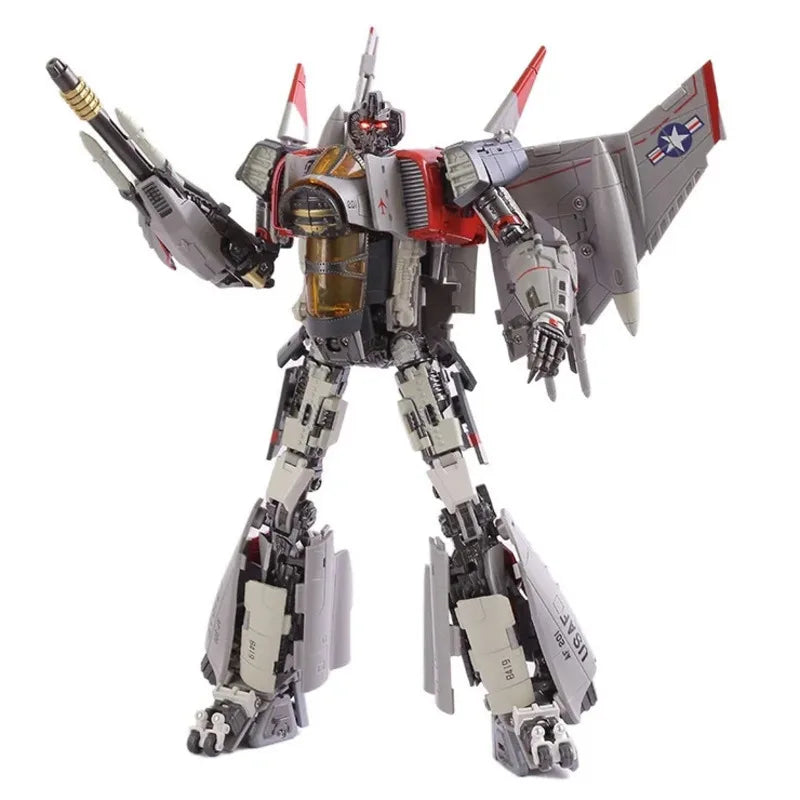 Thunder Warrior SX01 SX-01 Blitzwing Masterpiece Transformation Action Figure Toy Movie Model KO SS65 28cm Deformation Car Robot