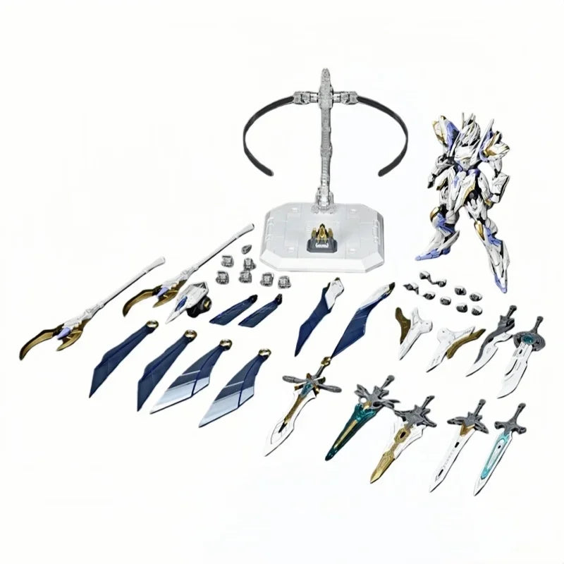 SNAA Knights of The Round Table Percival Tristan Achilles Lancelot Model Kit Collectible Action Figure with Dual Armor Modes