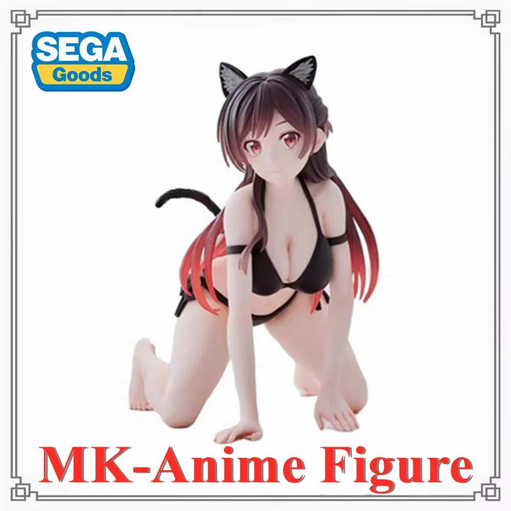 Original SEGA Yumemirize Kanojo Okarishimasu Mizuhara Chizuru Anime Figures Action Figure Model Decoration