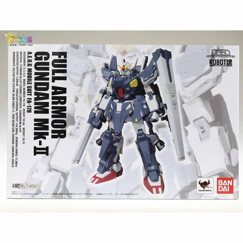 Bandai Original MODEL KIT ROBOT SOUL GUNDAM MK-V Action Figure Model Toy Gifts For boy Collectible Foam box sends 160mm