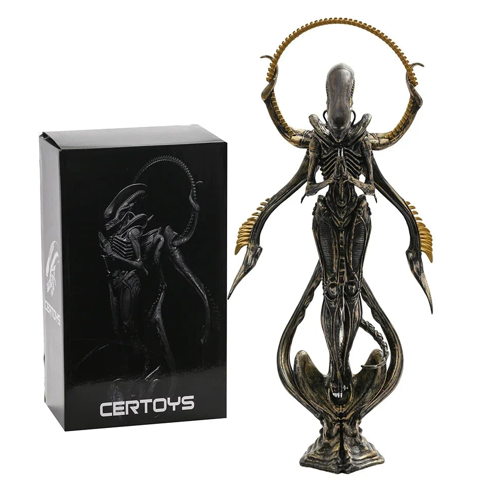 Alien Xenomorph Buddhism Excellent Figure Model Statue Toy Collectibles Gift