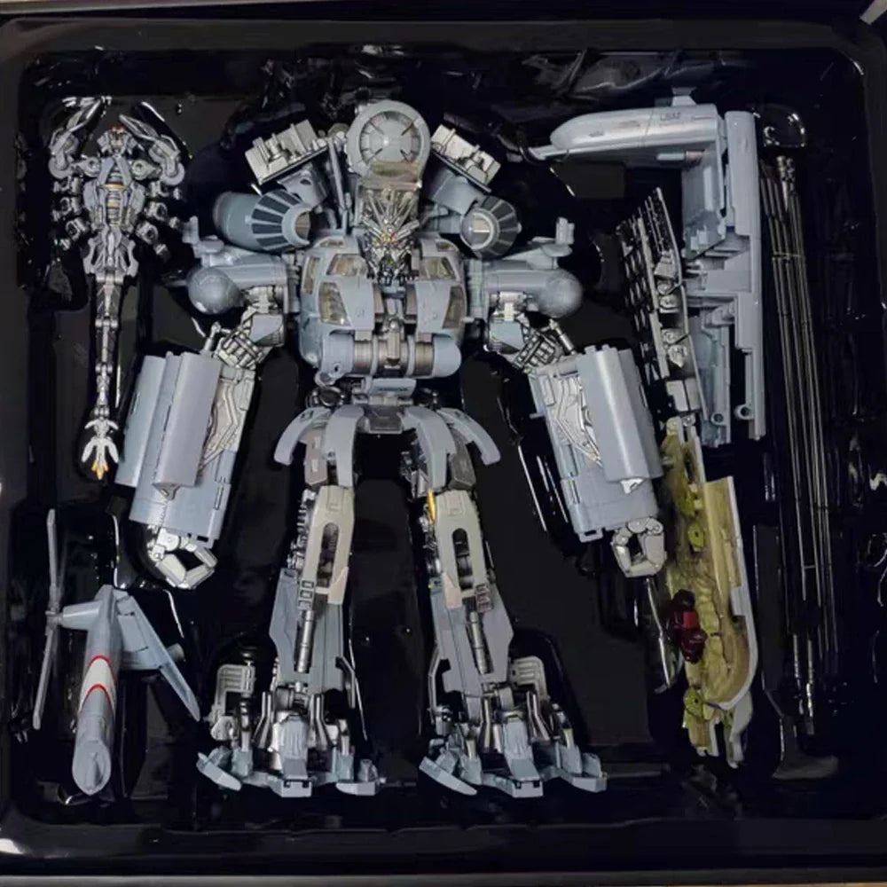 Transformation Toys WJ Blackout SS08 Vertigo Helicopter M05 Hide Shadow Alloy Model Action Figure Deformation Robot Black Apple