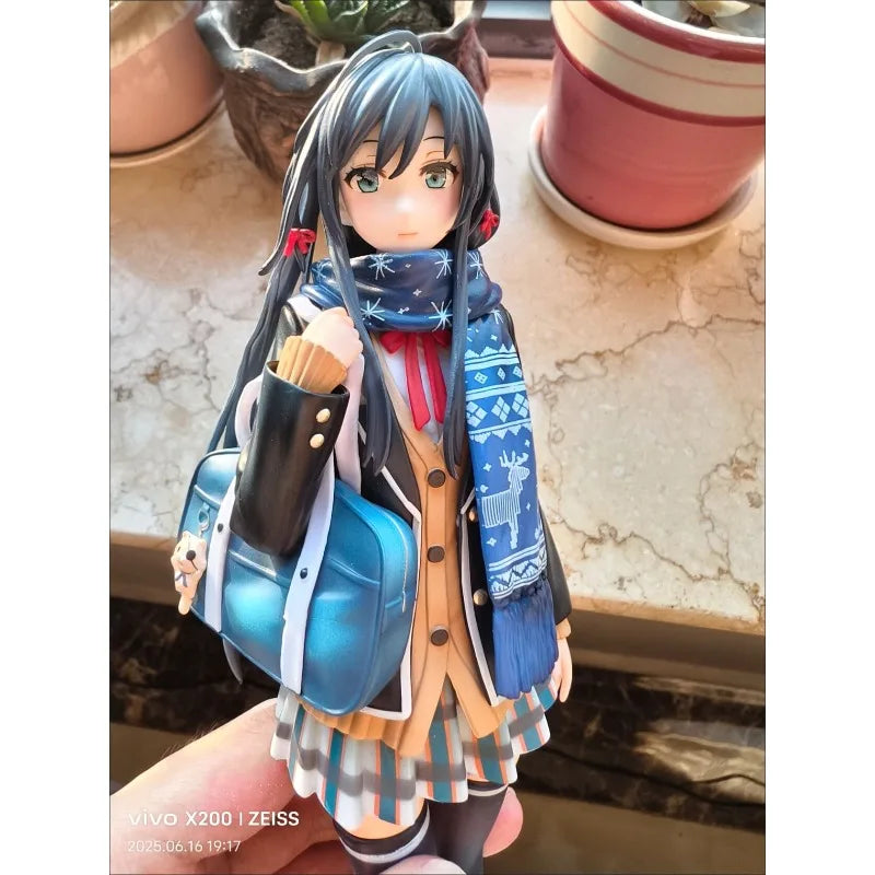 24cm Beautiful Girl Figure Yukinoshita Yukino Beautiful Girl Anime Collectible Model Desktop Decorations Holiday Gifts Kids Toys