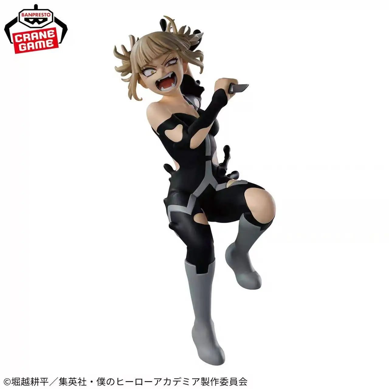 In Stock Bandai Banpresto Original Anime Figure MY HERO ACADEMIA HIMIKO TOGA,Mirko Action Figures Statue Model Collectibles