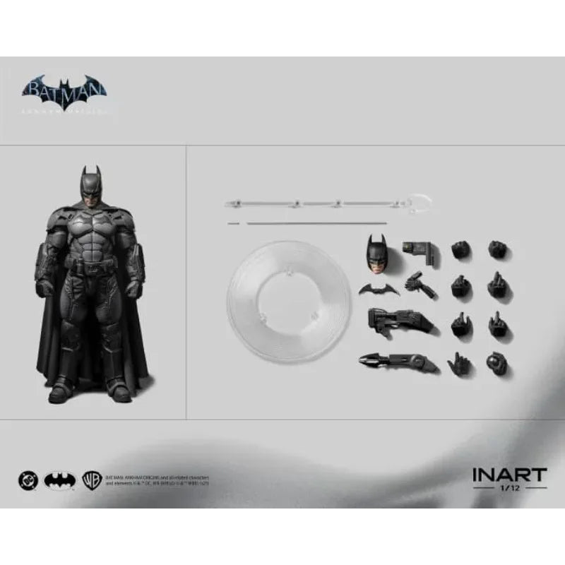 Vorverkauf INART Batmen Arkham Origins 1/12 Maßstab Actionfigur Sammlung Hobby Komplettset Sammelgeschenk Zubehör