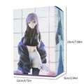 Cross-Border New Product Masked Girl Yuna Figure Desktop Case Ornament Anime Themed PVC Collectible Adult Toy for Gamers