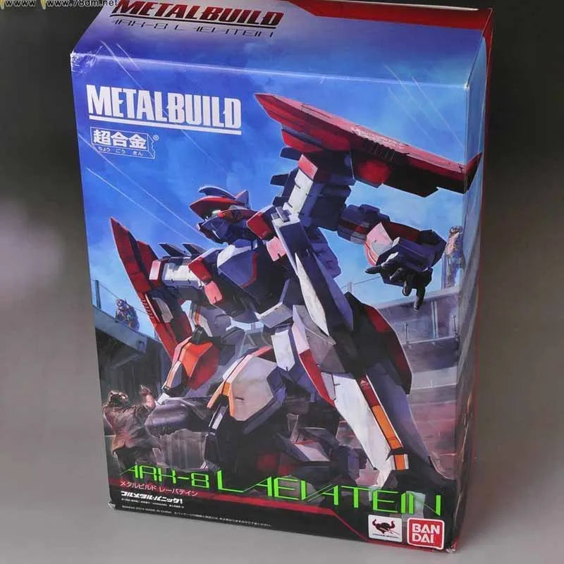 BANDAI Original MODEL KIT METAL BUILD ARX-8 Laevatein  Alloy Mecha Action Figure Model Toy for Boys 170mm Foam Box Packing