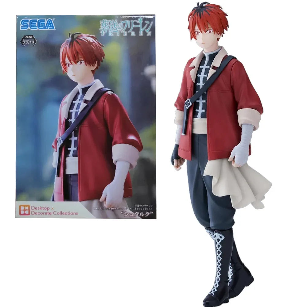 18CM Anime  Sousou no Frieren Stark Figure Standing Posture Anime Model Doll Toy  Gift  Scene Collection Decoration PVC
