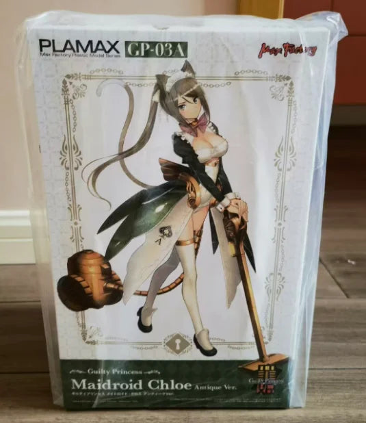 Original Max Factory PLAMAX GP-03A Sin Ji Maid Robot Anime Figure Model Toy Gift Collection