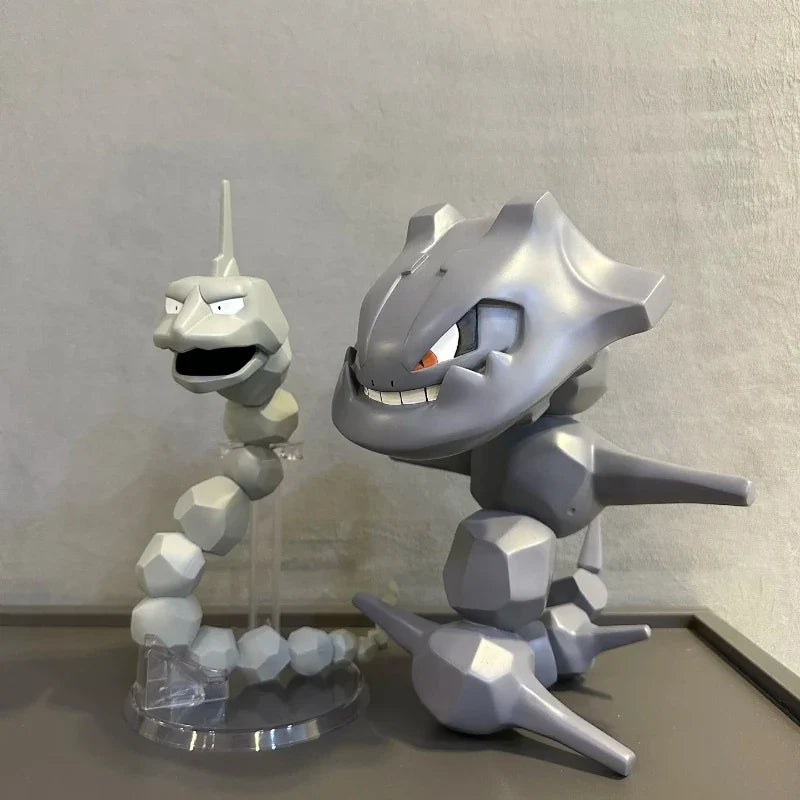 Anime Pokemon 1/20 Scale Onix Steelix Action Figures Gk Figurine Pokemon #095 #208 Collectible Model Room Decoration Novel Gift