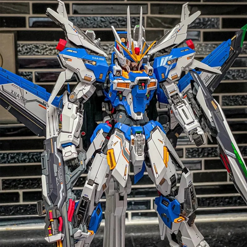 Auf Lager Unendliche Dimension Genesis Legierungsrahmen Eigenentwickeltes Mecha Plastikmodellbausatz Bewegliche Actionfigur Geschenk