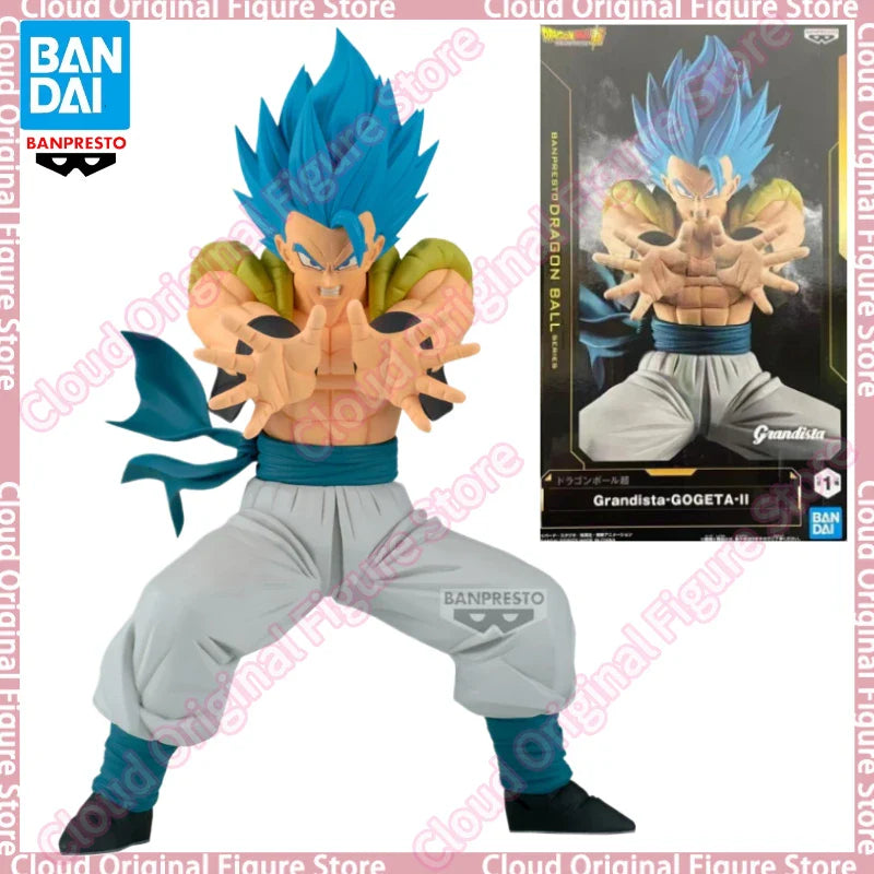 Auf Lager 100% Original BANDAI BANPRESTO Dragon Ball Chou Grandista Gogeta PVC 25cm Anime Figur Sammlermodell Spielzeug