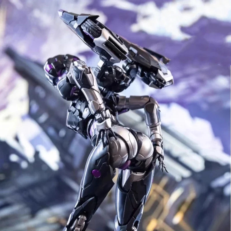 Meili Infinity M66337 Arcee Inspired By Riobot 17cm Abs Transformation Assembly Model Kit  Action Figures Robot Toys Collectors