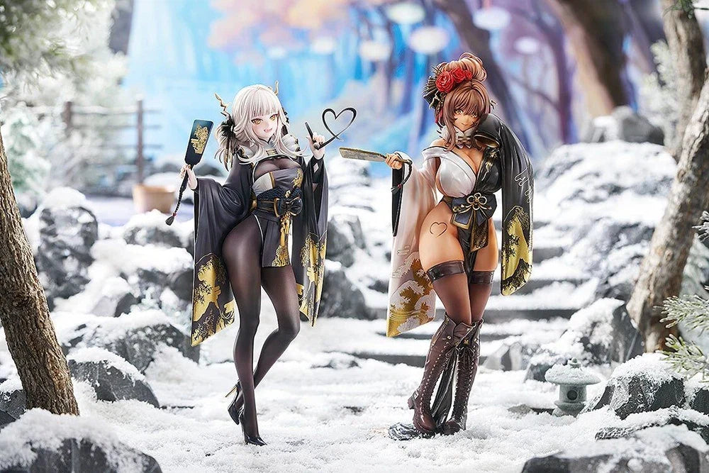 Pre-Order Original Good Smile Gsc Goddess of Victory: Nikke Noir Black Rabbit & Blanc White Rabbit 1/7 24Cm Game Beauty Figures