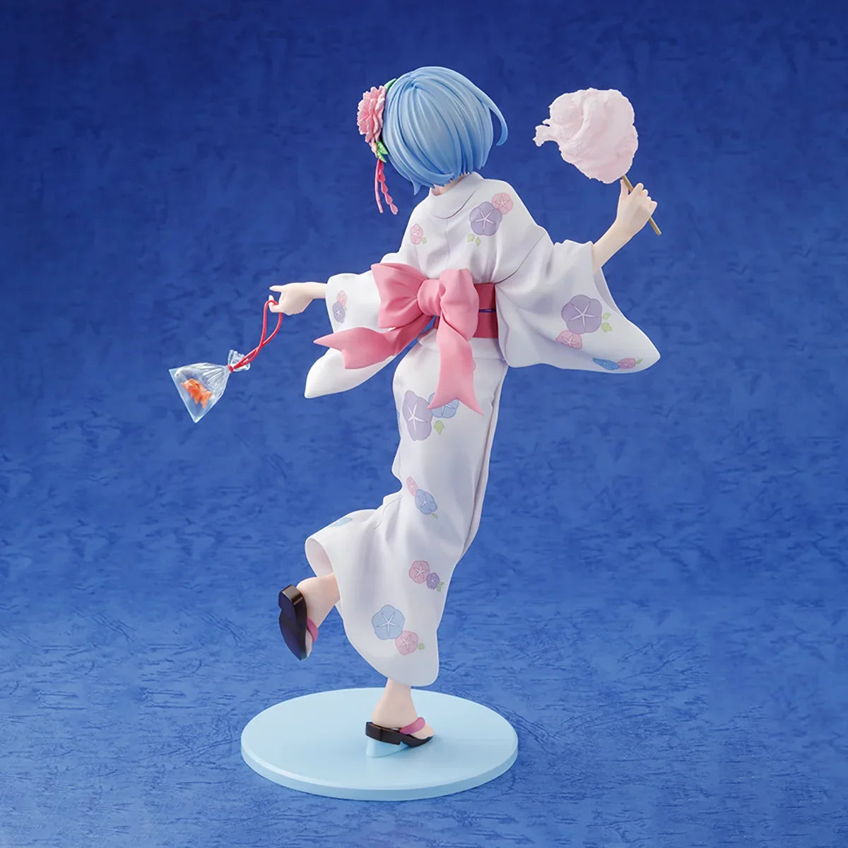 In Stock Original Claynel Kadokawa Prepainted KDcolle Re:Zero Kara Hajimeru Isekai Seikatsu Rem Yukata Ver. Anime Figure Model