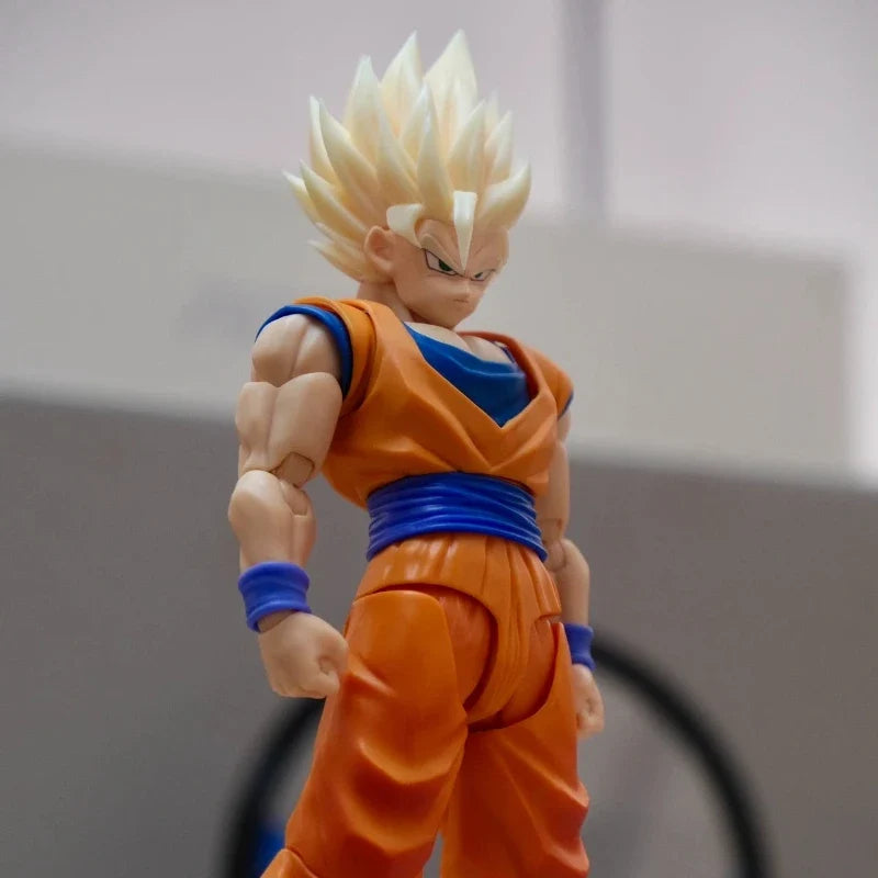 Nono KO dragon ball Z Shf DKO Super Saiyan 2 Action Figure Son Goku Head Model Collectible Anime Toys Accessory Gift