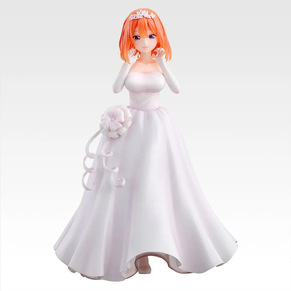 Genuine BANDAI Ichiban Kuji The Quintessential Quintuplets Nakano Ichika Nino Miku Nakano Itsuki Yotsuba Figure Anime Model Toy