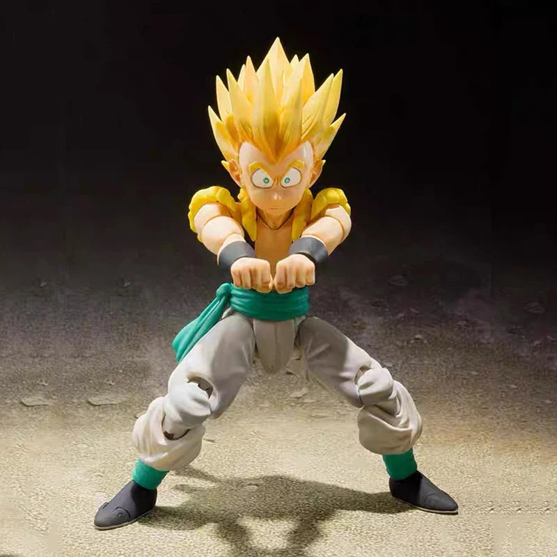 New Dragon Ball Z Anime Figures Shf Super Saiyan Gotenk Action Figure PVC Collection Statue Model Ornament Room Desk Toys Gifts