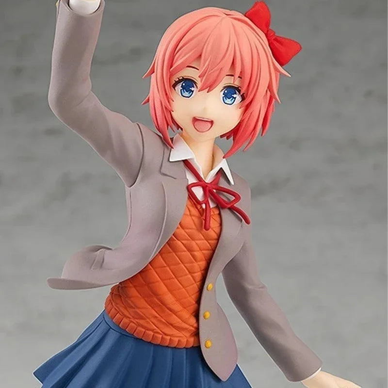 In Stock Genuine Original Good Smile Sayori Doki Doki Literature Club! Action Anime Figure Collectible Model Dolls Ornament Gift