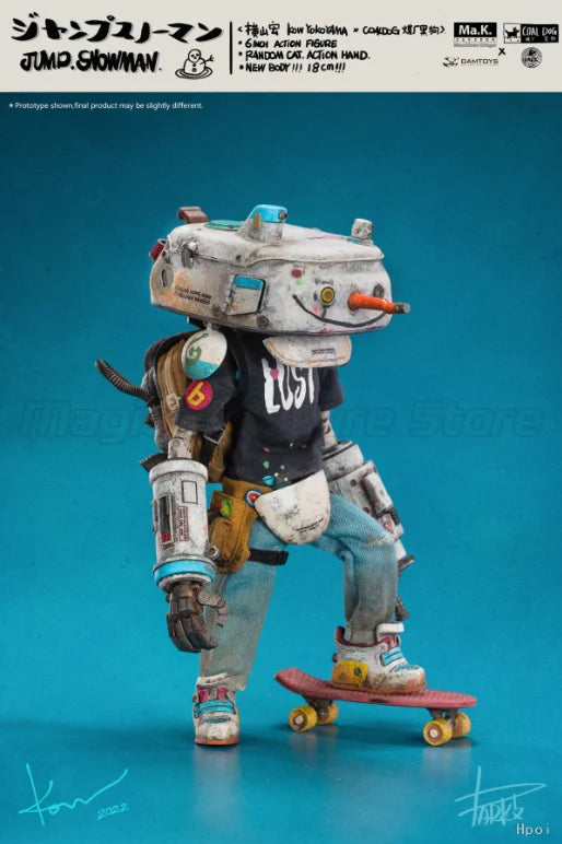 【MT】Original CoalDog DAMTOYS CS022 Jump Snowman 1/6 Action Figure Model Collection