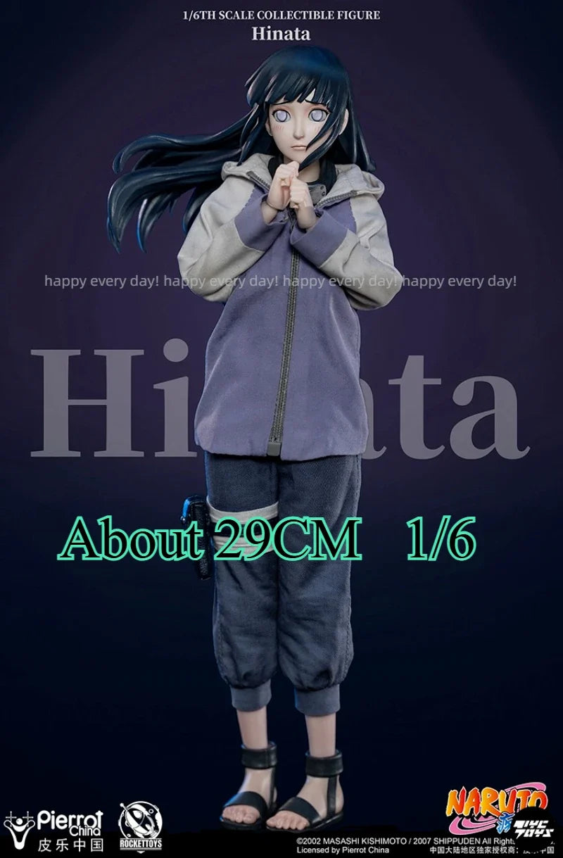 NEW in Stock RocketToys 1/6 Naruto Hinata ROC-006 Soldier Figure Lactoid Action Figure Collection Gifts