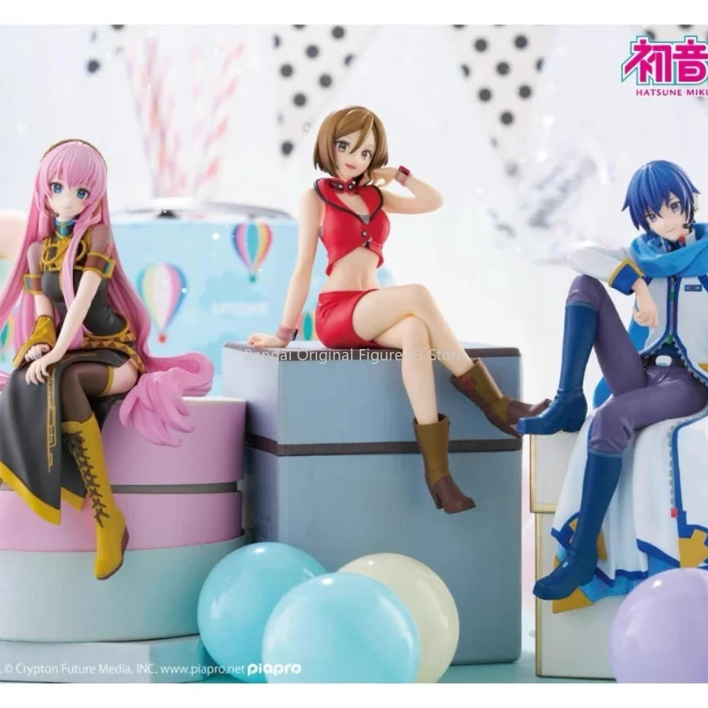 In Stock Original FuRyu Hatsune Miku Series Noodle Stopper -Megurine Luka- PVC Anime Action Figures Model Collection Toys Gifts