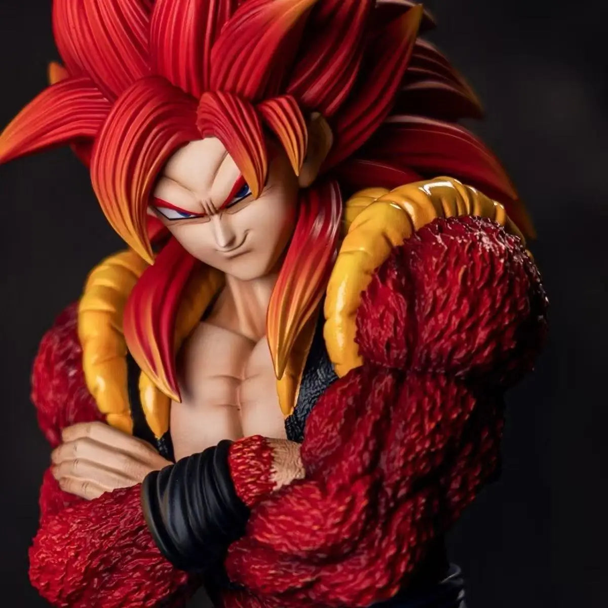 33cm/12.99inch Dragon Ball Ssj4 Gogeta Figure Super Saiyan 4 Gogeta Pvc Action Figures JG Statue Collection Model Toys Gifts