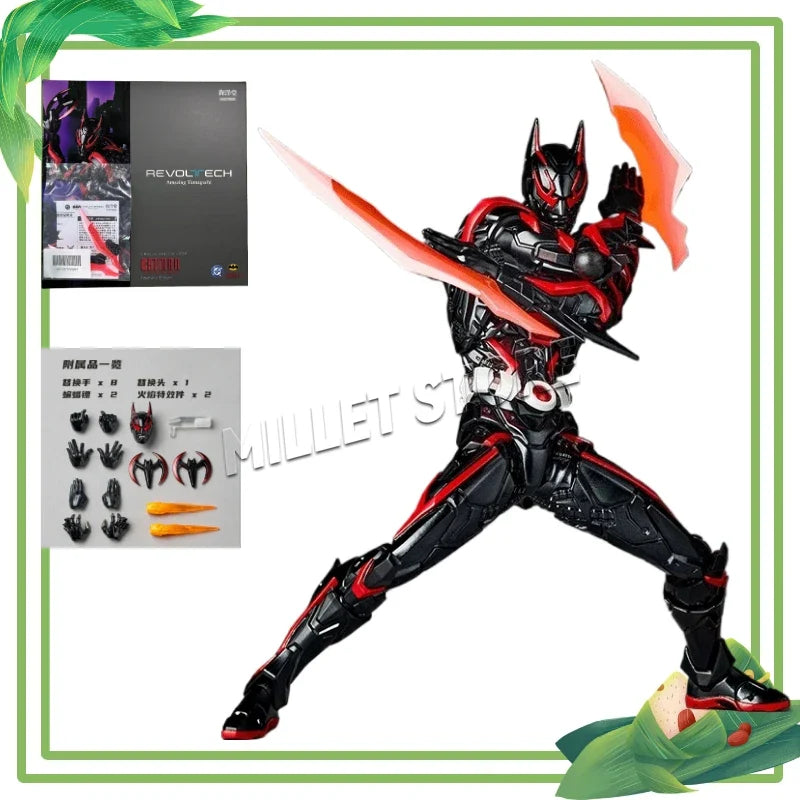 In Shock Original Box KAIYODO Amazing Yamaguchi Revoltech Batman Beyond Action Collectible Model  Assemble Toys Gift