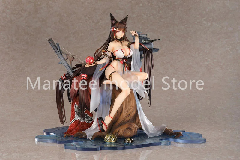 APEX Original Azur Lane Amagi Wending Waters, Serene Lotus Ver. 1/7 PVC Action Figure Anime Model Toys Collection Doll Gift