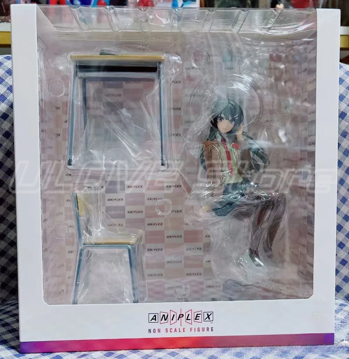 In Stock Original ANIPLEX+ Youthful Pig Headed Boy Won't Dream of Red Schoolbag Girl Sakurajima Mai Figure Model Anime Toys