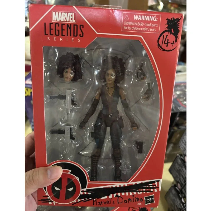 Neue originale Hasbro Marvel Legends Series MARVEL'S DOMINO Actionfigur Modell Spielzeug Geburtstagsgeschenk Sammlung