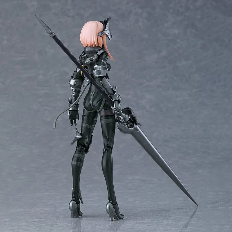 15cm Anime Max Factory Figma 491 Falslander LANZE REITER PVC KO Joint Movable Action Figures Collectible Model Toy Boys Gifts