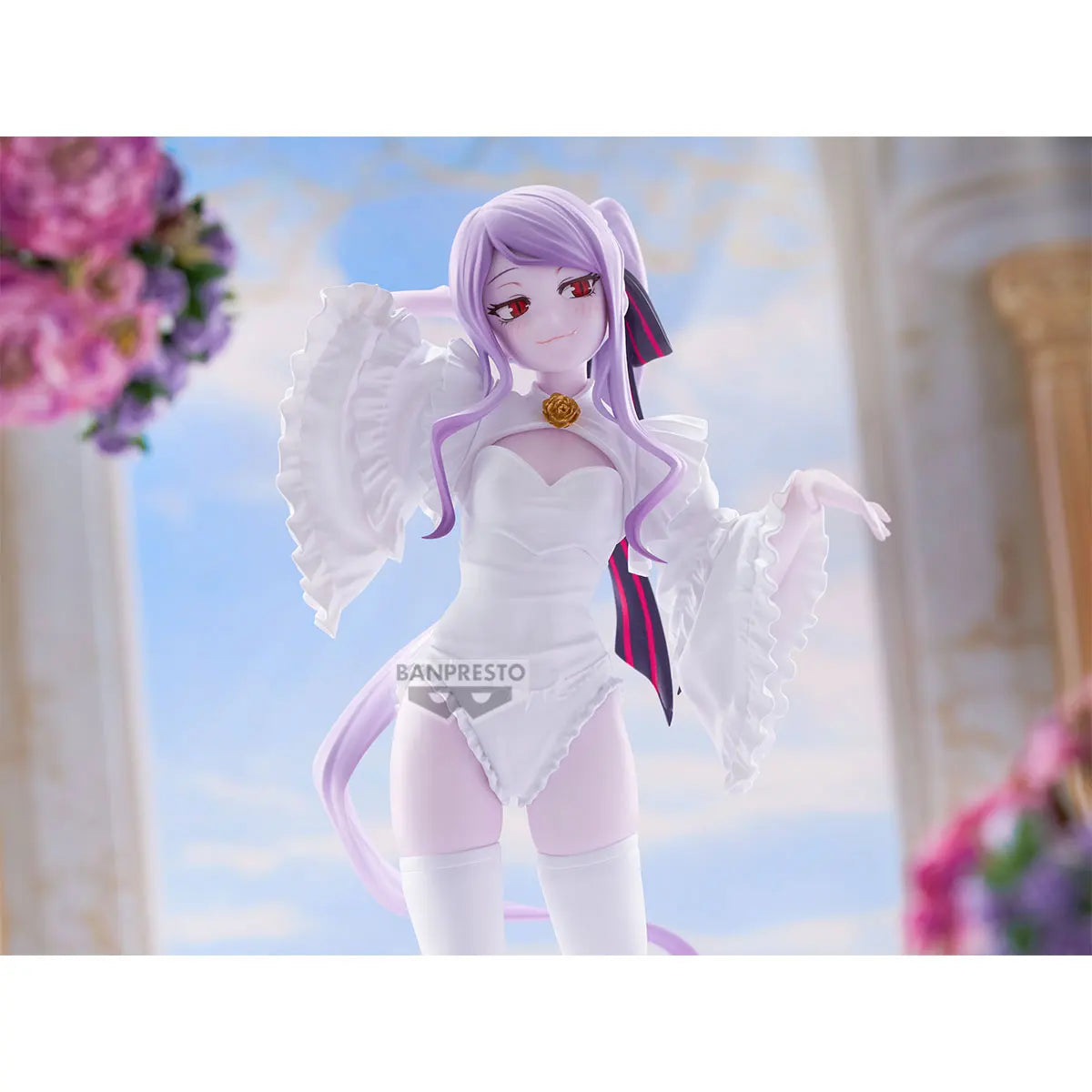 Original BANDAI GLITTER GLAMOURS SHALLTEAR WEDDING Ver. Action Figure Toys PVC Model Collection Anime Figurine Gift