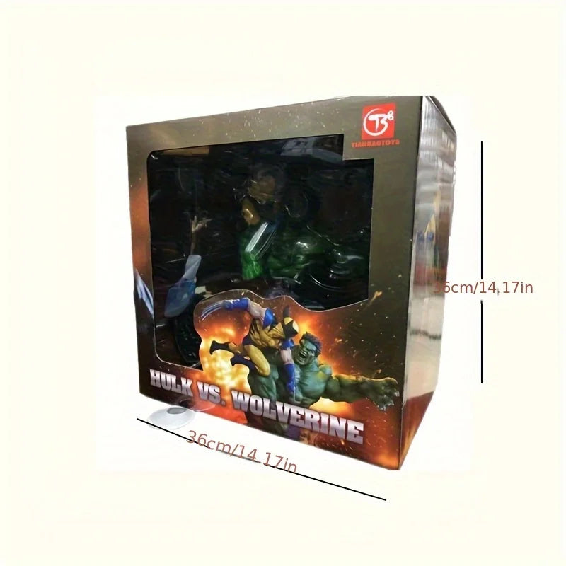 Marvel Superhelden Kampf: ca. 36cm groß, überdimensionierte Statue Figur Schreibtisch-Ornament