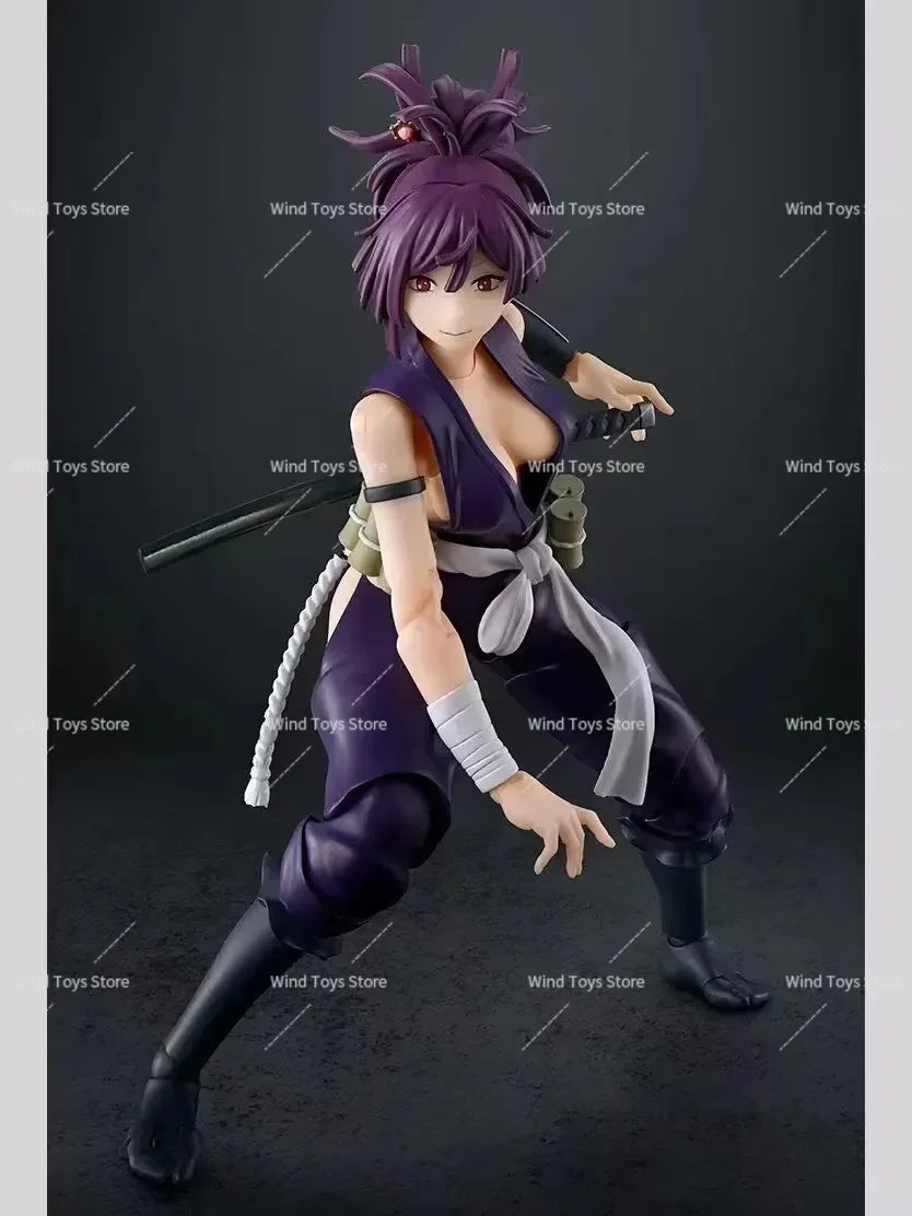 In Stock Original Sh Figuarts Shf Hell's Paradise Yuzuriha Action Figures Model Toys Anime Figura Pvc Gift