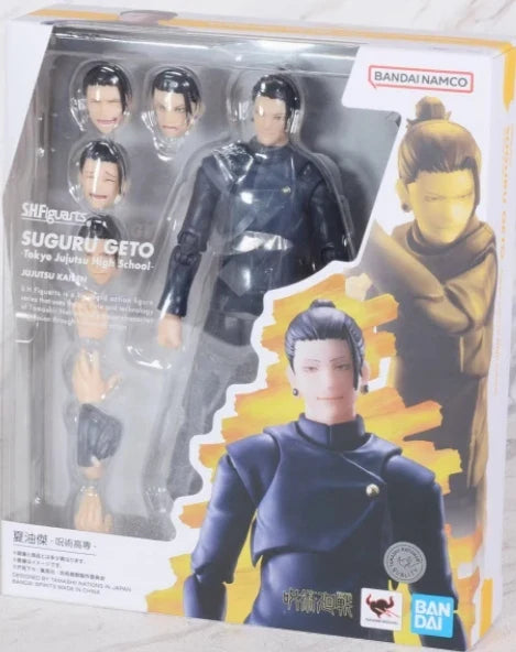 Genuine In Stock Bandai S.H.Figuarts Shf Satoru Gojo Tokyo Jujutsu High School Model Kit Anime Action Fighter Finished ModelGift
