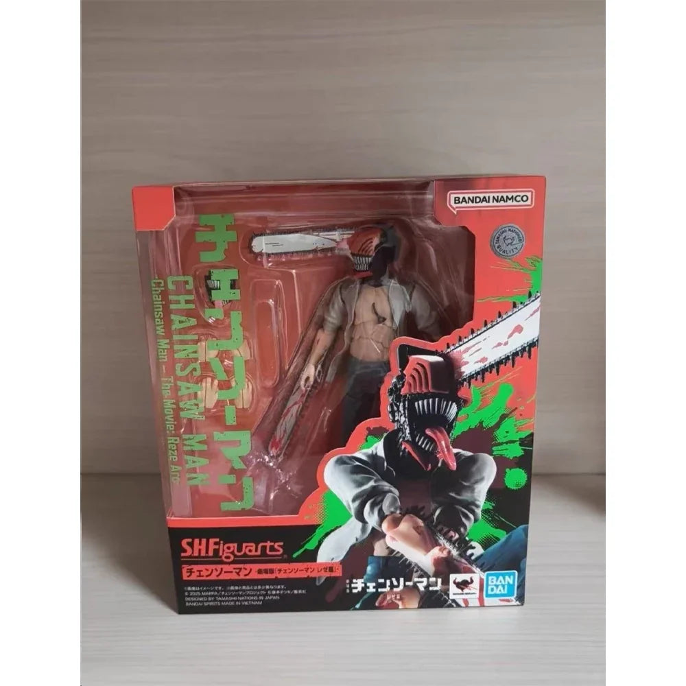 100% Authentic In Stock Original Bandai S.H.Figuarts Chainsaw Man: Reze Arc Chainsaw Man Anime Action Figure Collection Model