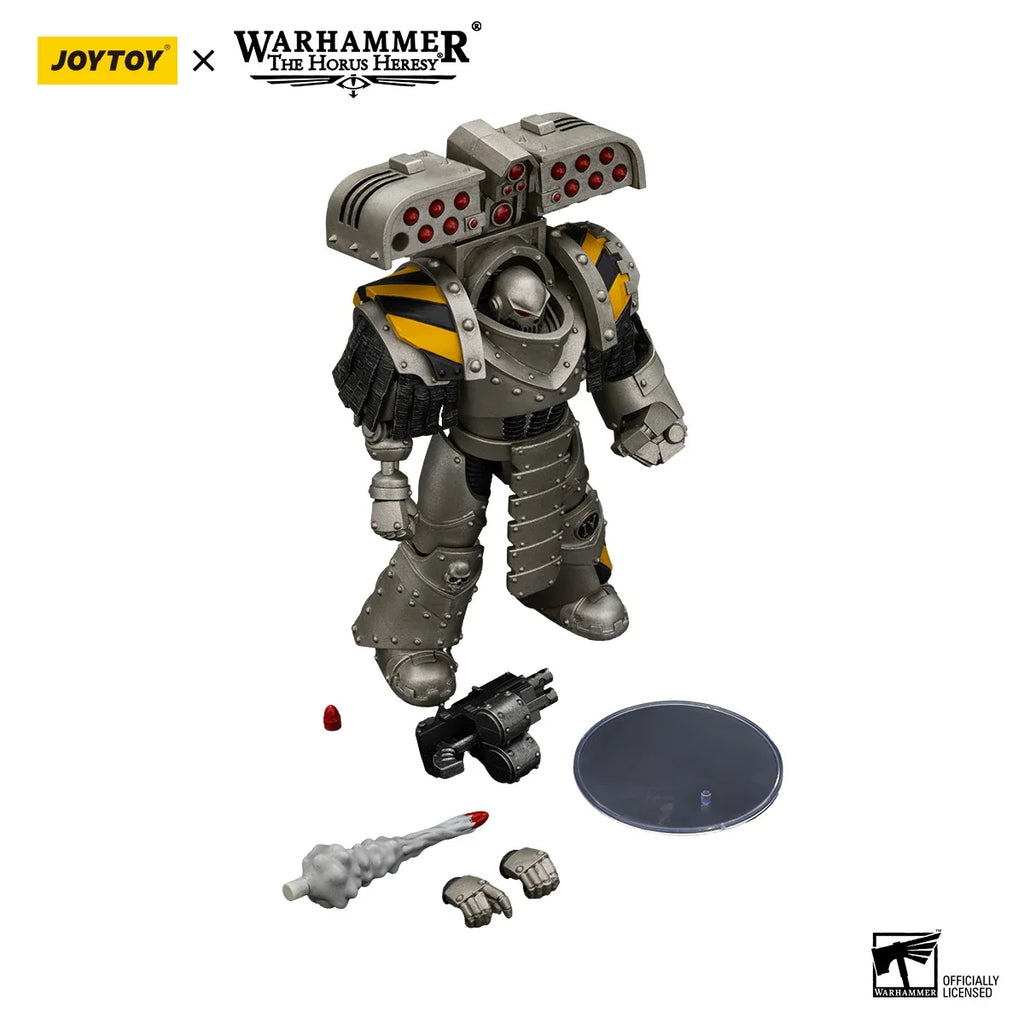 JOYTOY Warhammer 40k 1/18 Action Figure lron Warriors MKlll Tactical Tyrant Siege Terminator Anime Figures Toys Model