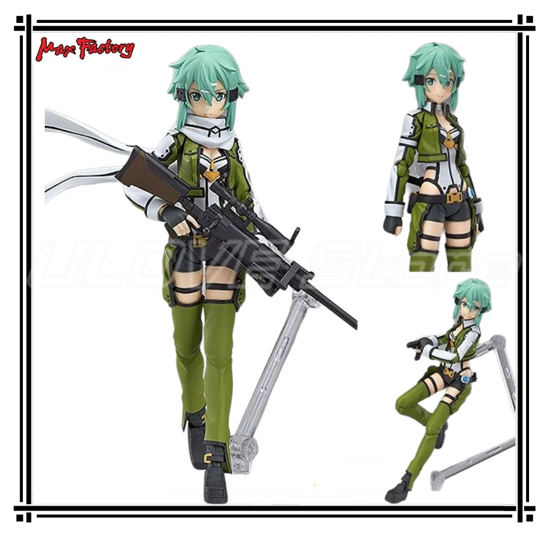 Original Max Factory Figma#241 Sword Art Online Ⅱ Asada Shino Action Figures Anime Figures Models Toys