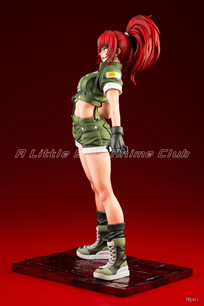 【Pre Sale】Original KOTOBUKIYA SNK Beautiful Girl THE KING OF FIGHTERS '97 Leona Heidern 1/7 Figure Collection Model