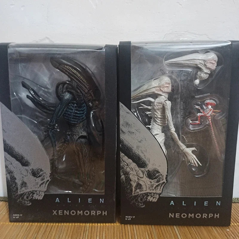 Alien Figure Xenomorph Figure Alien Neomorph Creature Pack Action Figures Model Toys Bookshelf Ornament Gift For Children