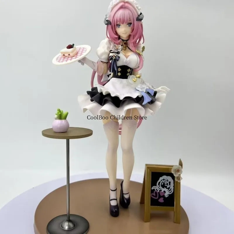 24cm Honkai Impact 3 Figures Elysia Anime Figure Kiana Kaslana Figurine Elysia Statue Pvc Gk Sexy Model Doll Ornament Toys Gifts