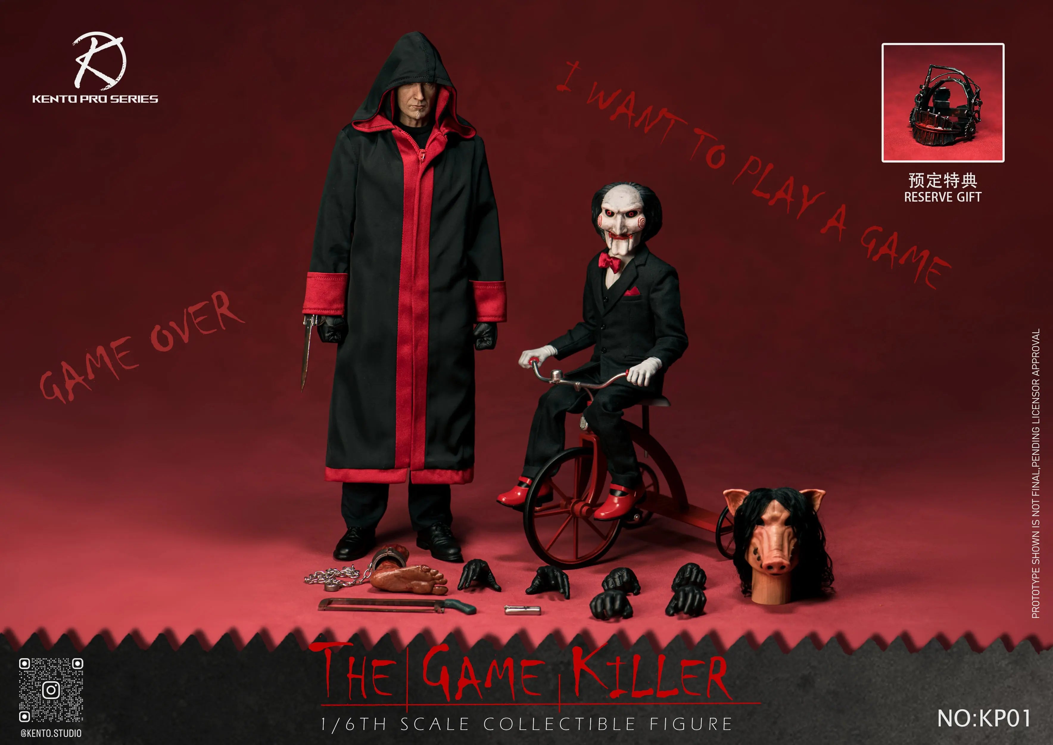 Auf Lager Kento pro Series KP01 1/6 Alter Mann mit hässlicher Puppe, Planung des Überlebensspiels, 12-Zoll-Actionfigur, vollständiges Set, männlicher Soldat