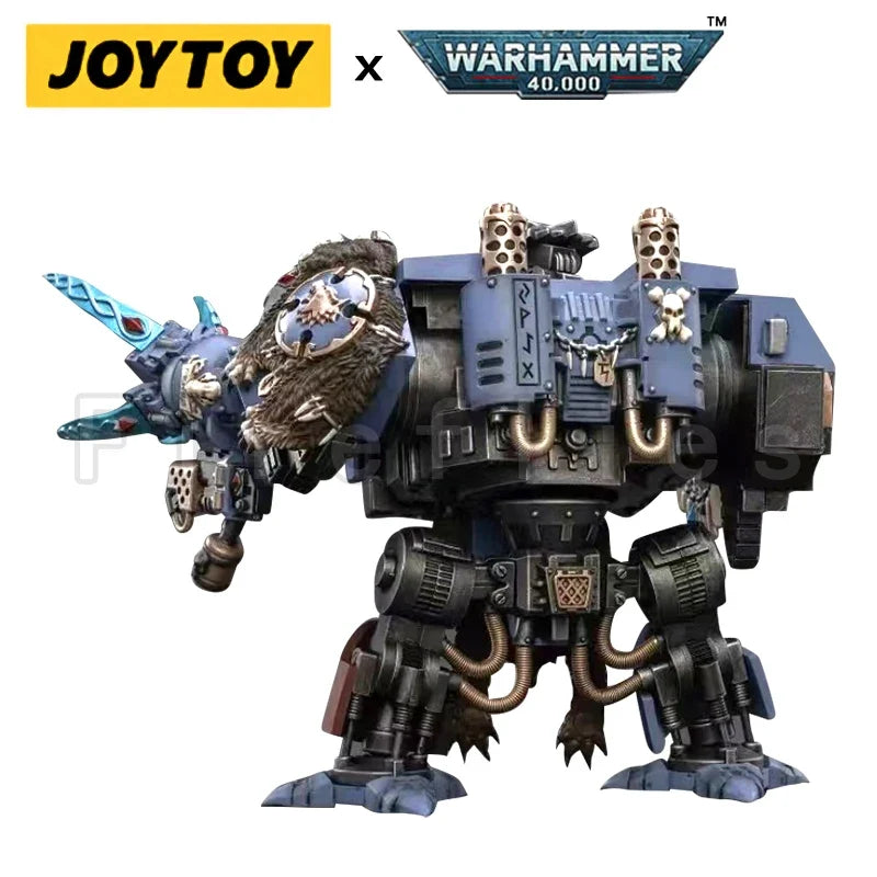 1/18 JOYTOY Action Figure Mecha 40K Space Wolves Bjorn the Fell-Handed Re-issue Version Anime Model Toy