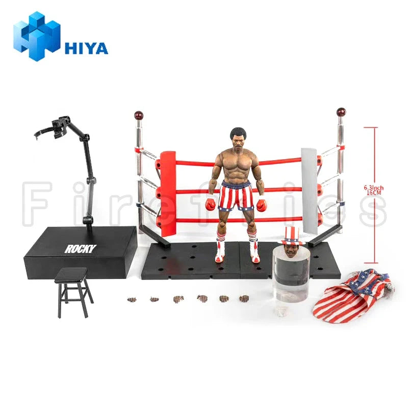 [Pre-Order]1/12 HIYA 6nch Action Figure Exquisite Super Series RocKy I Apollo Anime Model Toy